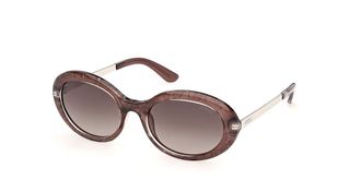 Guess GU00355 69F Womens Sunglasses Burgundy Size 55