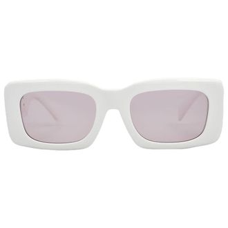 Versace Pink Rectangular Ladies Sunglasses VE4444U 314/5 54