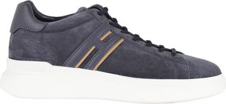 Hogan Blue H580 Laced Suede Leather Sneakers