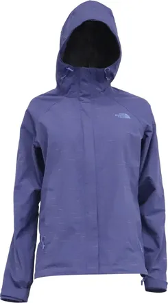 The North Face Zipped Hooded Jacket in Navy Blue Nylon