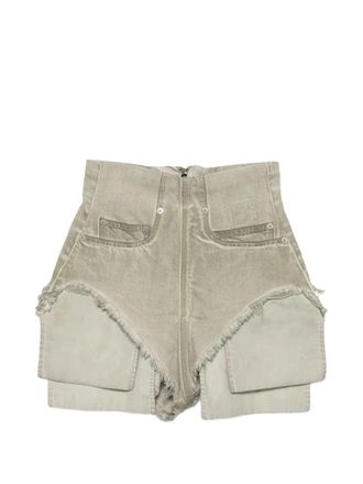 Rick Owens Frayed Shorts