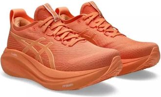 Asics Womens Asics GEL-Nimbus 27 Lite-Show 1012B817-800 Orange Running Shoes DWA3079