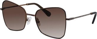 Swarovski Womens Sk7008 57Mm Sunglasses