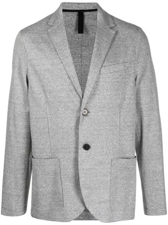 Harris Wharf London Blazer monopetto con revers classici - Grigio