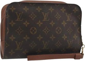 Louis Vuitton Pre-owned Monogram Canvas Clutch - - Pre-owned - Donna - Marrone - ONE SIZE
