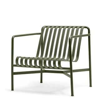 HAY Palissade Lounge Chair Low, olive