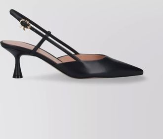 Gianvito Rossi leather slingback pumps