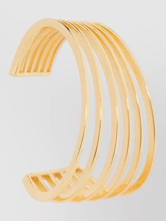 Federica Tosi gold-plated bronze cutout cuff bracelet