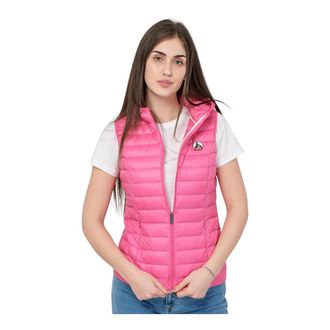 Jott Vest Ps 23Wdow 03-457 - Dames - Bodywarmers - Roze - M - Leer - Jassen