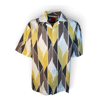 HUGO BOSS Overhemden, Heren, Veelkleurig, XL, Short Sleeve Shirts