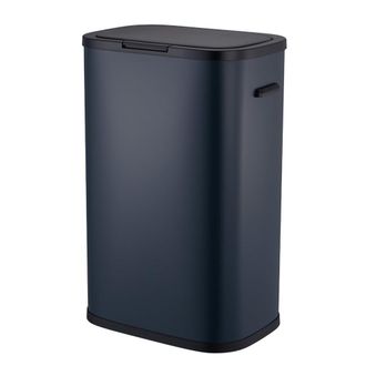 Kitchen Move Cubo de basura de cocina de apertura a presi&oacute;n gris 60l