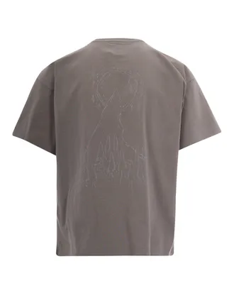 Roa Mens T-Shirt Ryli Grey Cotton T-Shirts And Polos