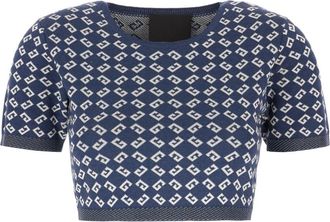 Givenchy Stijlvolle Top voor Modeliefhebbers - Dames - T-shirts - Blauw - L - Denim - Tops