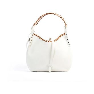 Zanellato White Leather Handbag Ss23