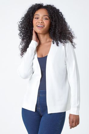 Roman Plain Stretch Cardigan