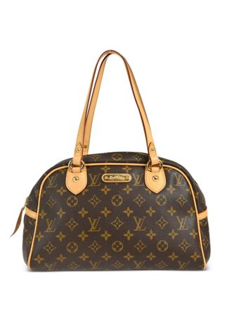 Louis Vuitton 2008 Montorgueil PM handtas - Bruin