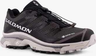 Salomon Mens Nylon And Goretex Xt-4 Sneakers Black Nylon-Gomma Trainers Nylon/gomma