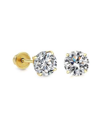 Liv Oliver 18K Cz Earrings