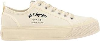 Karl Lagerfeld Sneakers - Heren - Sneakers - Beige - 40 EU - Schoenen