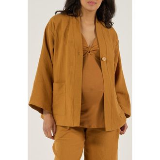 Cache Coeur Maternity and nursing jacket Celia in Cumin at Nordstrom, Size X-Large
