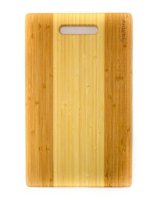 Berghoff Berghoff Bamboo Rectangular Cutting Board Two-Tone With Han