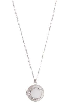 Alex and Ani Mother Locket Necklace in Silver at Nordstrom