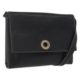 Celine Pre-owned Cross Body Bags, female, Black, Size: ONE SIZE Pre-owned Vintage Shoulder Bag