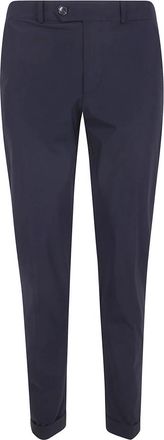 Roberto Ricci Design Surflex Chino Broek - Heren - Chinos - Blauw - L - Leer - Broeken