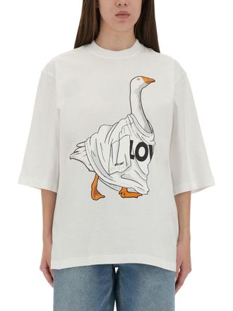 Moschino Goose Jersey T Shirt