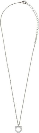 Ferragamo Accessoires, Dames, Grijs, ONE Size, Gancini Hangerketting