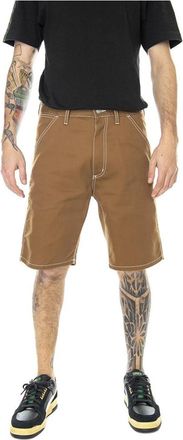 Carhartt Work in Progress Bermuda Shorts - Heren - Korte Broeken - Bruin - W27 - Katoen - Korte Broeken