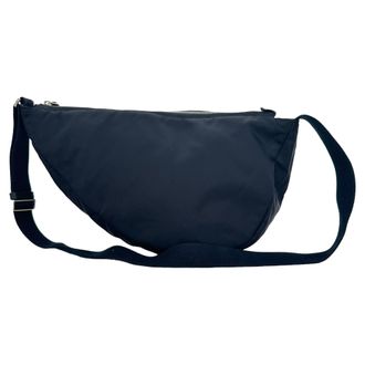 The Row De Row Slouchy Banana Two Bag in zwart nylon