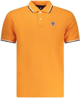 North Sails Arancione Katoenen Heren Polo