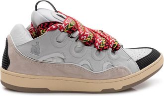 Lanvin Low Top Sneaker - Heren - Sneakers - Veelkleurig - 40 EU - Leer - Schoenen