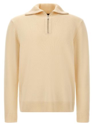 Zanone Off White Knitted Sweater