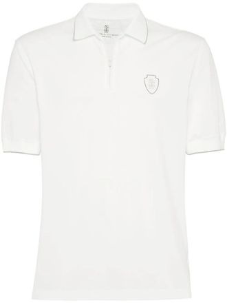 Brunello Cucinelli Piquet Polo Shirt