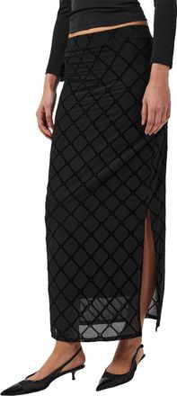 HUGO BOSS Hugo Geometrische kokerrok voor dames (Zwart)