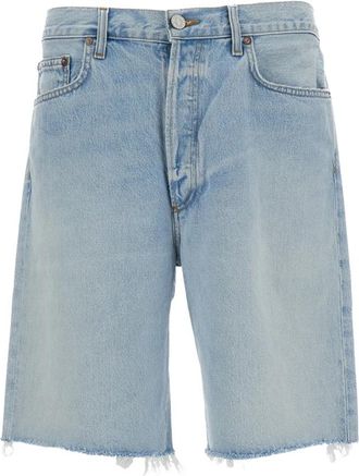 A Gold E Denim Shorts - Heren - Denim shorts - Blauw - W33 - Denim - Korte Broeken