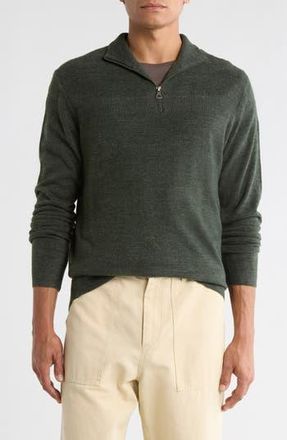Weatherproof Vintage Half Zip Sweater in Dark Sea at Nordstrom Rack, Size Medium