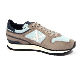 Munich Vintage taupe/blue jeans shoes