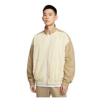 Nike Club Oversized Woven Tracksuit Jacket Light Khaki HQ6110-234