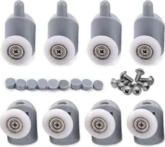 OEM Ruedas De Rodillo De 23 Mm Para Puertas De Ducha Y Puertas Correderas De Ba&ntilde;o