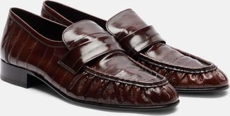 The Row Soft leather loafers
