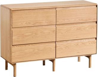 Sklum C&oacute;moda De 6 Cajones En Madera Treveris Sklum