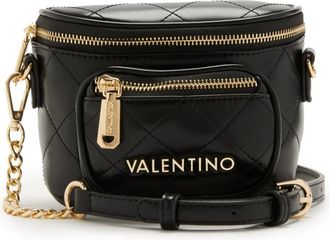 Mario Valentino Tassen, Dames, Zwart, ONE Size, Stijlvolle Zwarte Crossbody Tas voor Werk