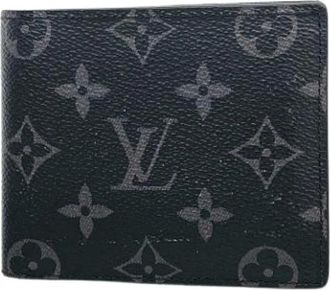 Louis Vuitton Portafoglio Pre-owned (bi-fold) - - Pre-owned - Uomo - Nero - ONE SIZE