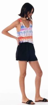 Young Fabulous & Broke Lou Lou Tank In Rainbow Wash Strawberry
