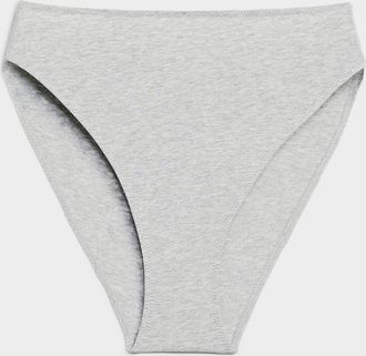 Miiyu Womens Minimalist high-cut bikini panty Organic cotton