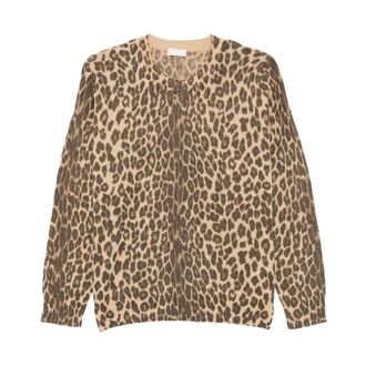 Liu Jo Truien & Vesten, Dames, Veelkleurig, M, Wol, Wollen trui met alpaca