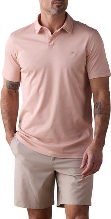The Normal Brand Performance Piqu&eacute; Polo in Dusty Rose at Nordstrom, Size Medium R